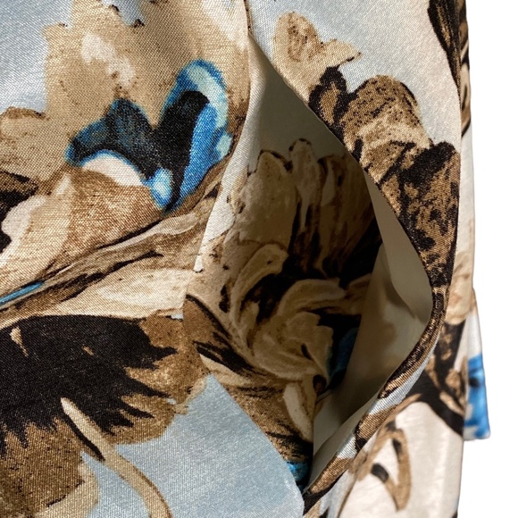 🥳 HP💙 EUC 50S VINTAGE STYLE FLORAL DRESS SZ 10 - Picture 7 of 10